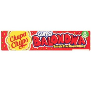 Chupa Chups Bubblegum - Strawberry Flavour